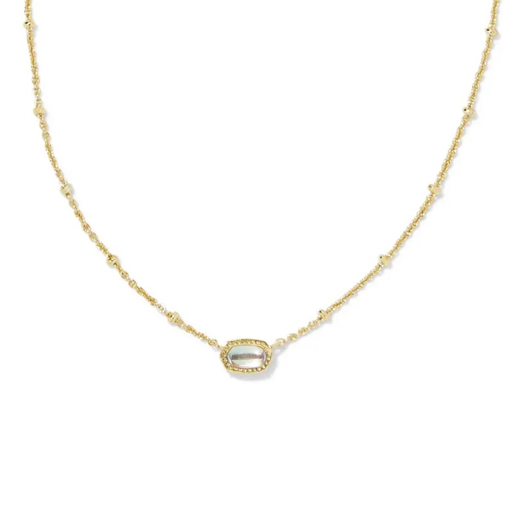 Kendra Scott Mini Elisa Dichroic Glass